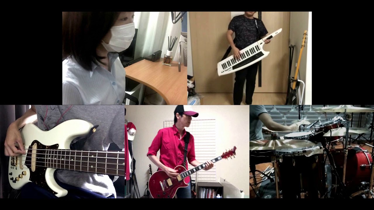 [HD]Granbelm OP [Tsuki wo Ou Mayonaka] Band cover