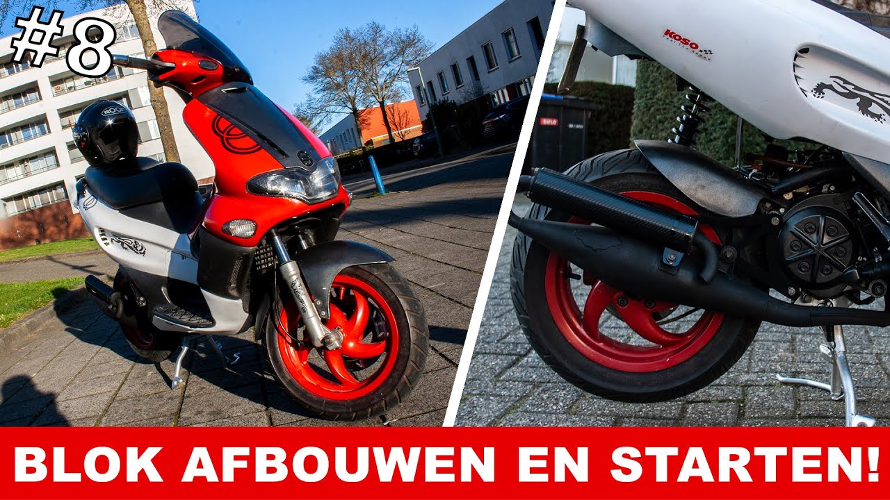 Gilera Runner Build #8 | Blok Afbouwen en Starten!