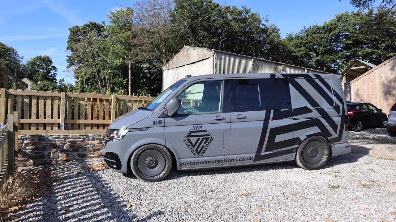 Volkswagen Transporter Custom Van Creations Day van Kombi Camper conversion t6.1