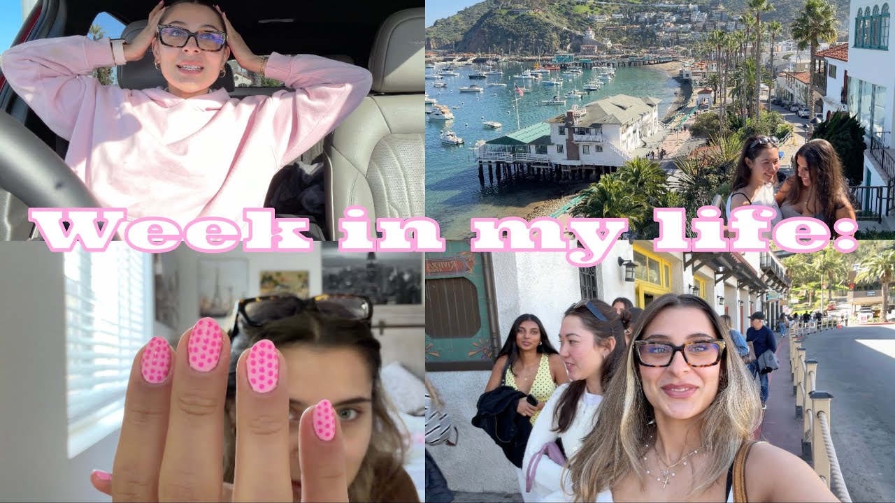 vlog 15 | week in my life in san diego | work week + going to catalina island |