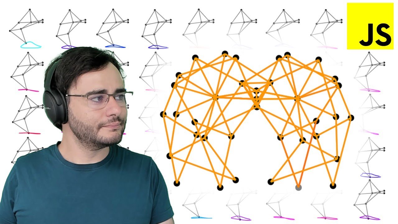 JavaScript Strandbeest - Part 2 - Gravity, Wind and Evolution