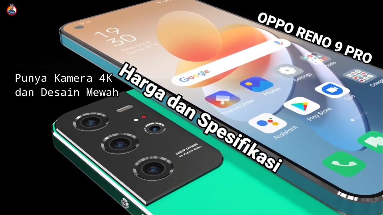 HARGA DAN SPESIFIKASI OPPO RENO 9 PRO 2023 | KAMERA 4K DESIGN MEVVAH