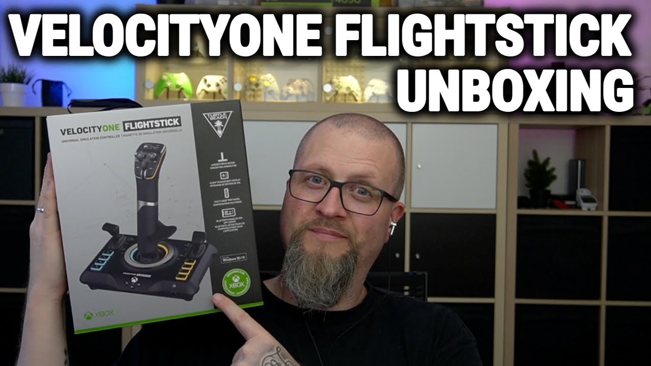 TURTLE BEACH VELOCITYONE FLIGHTSTICK UNBOXING 🤪🔥