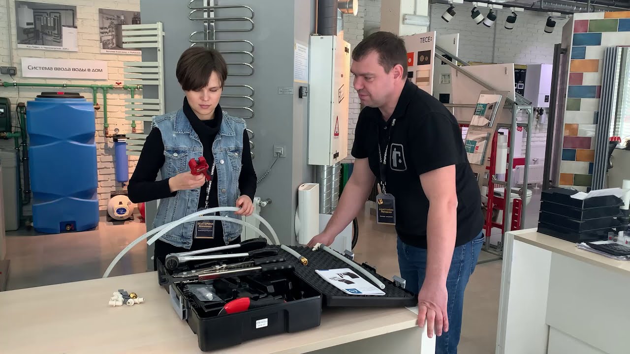 Простой монтаж системы KAN-therm UltraLine