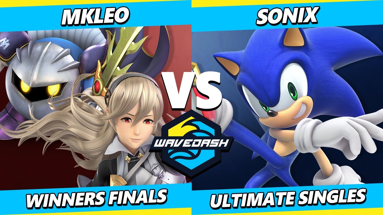 Wavedash 2023 Winners Finals - MkLeo (Meta Knight, Corrin) Vs. Sonix (Sonic) Smash Ultimate - SSBU