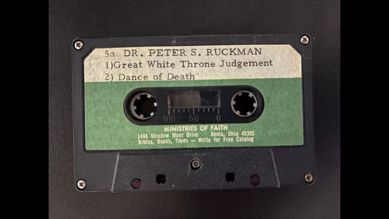 The Great White Throne Judgement - Dr. Peter Ruckman