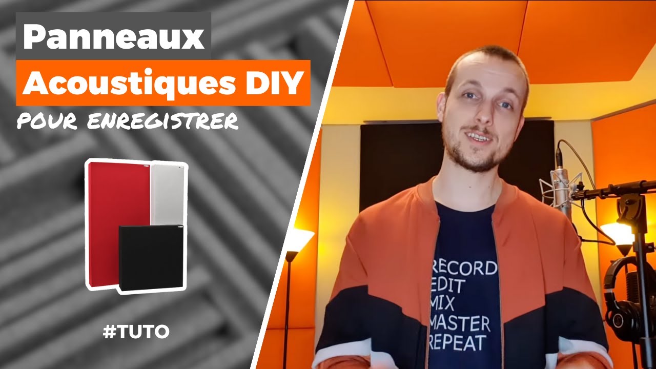 Des panneaux acoustiques DIY pour enregistrer ?