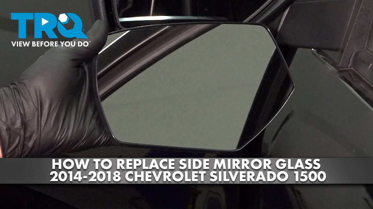 Как заменить боковое зеркало заднего вида на Chevrolet Silverado 1500 2014-2018 годов