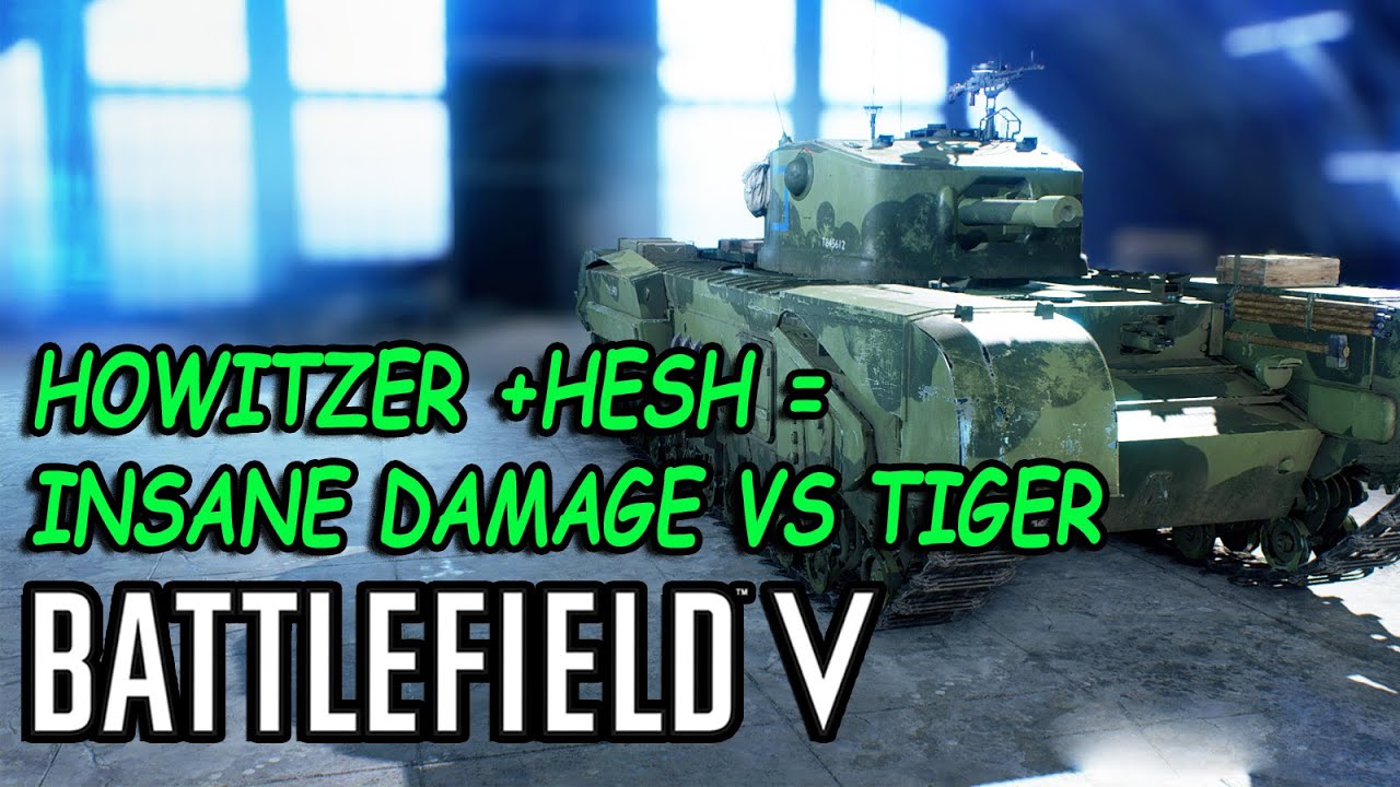 Battlefield V Churchill Howitzer specialization  