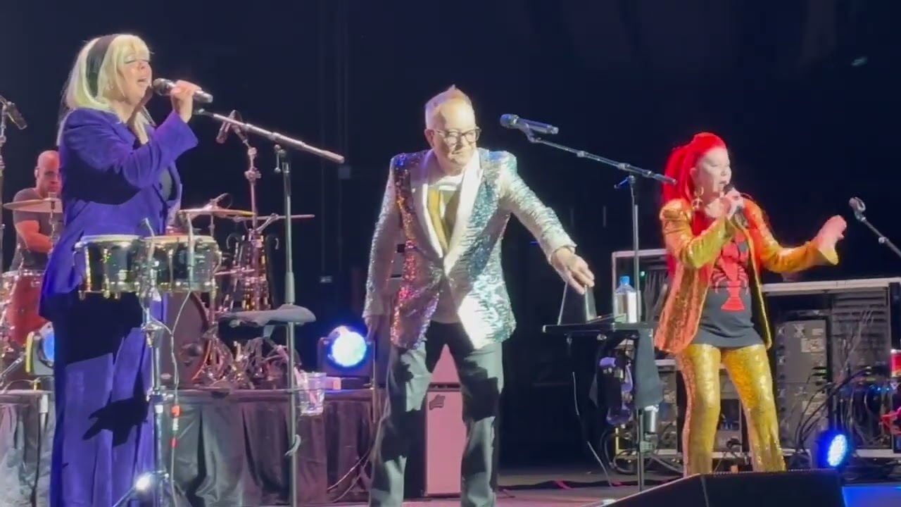 The B-52’s at XFinity Center, Oct 2, 2025.  Highlights and all of Love Shack.  