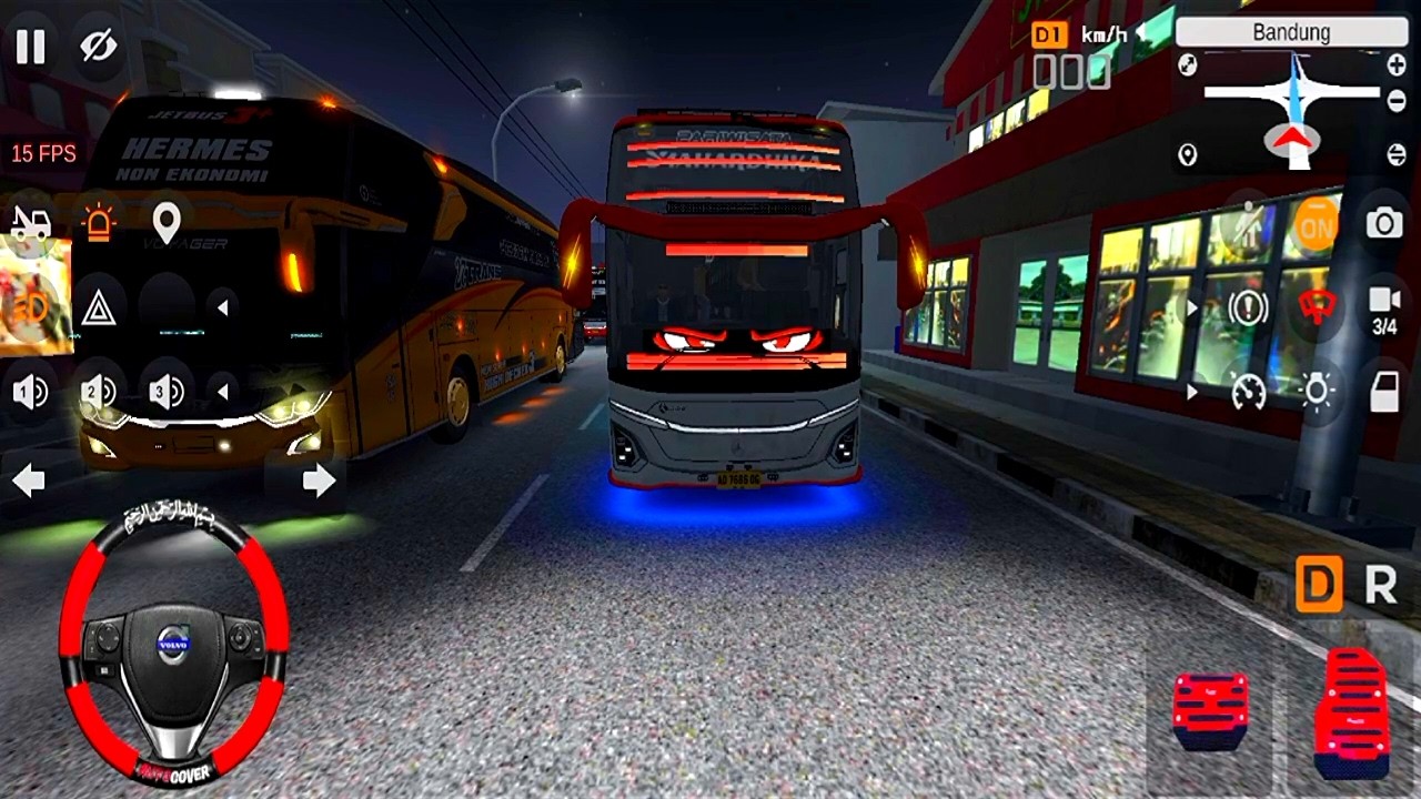 Bus Mahardika Cortas Baru Bawa Penumpang Keluar Terminal Tes Basuri 36 Ketemu Bus Harapan Jaya