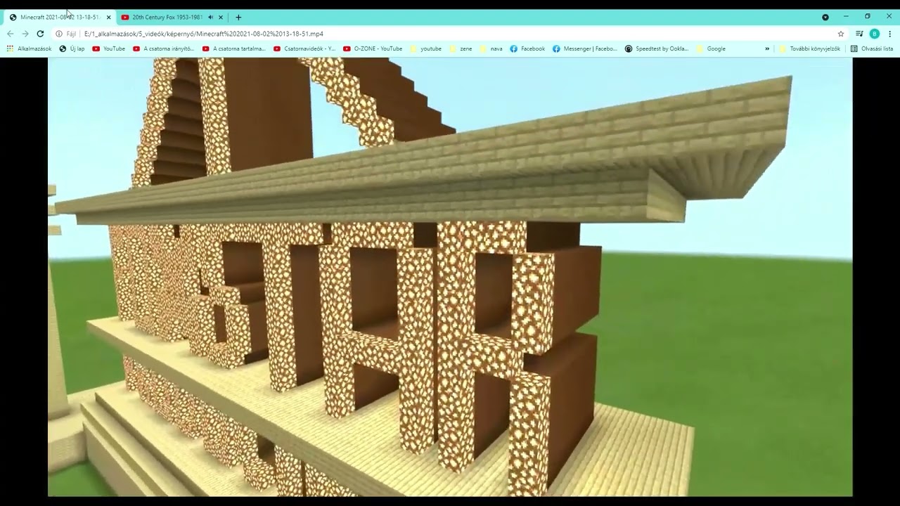 20th century fox logo variant 1935-2020 minecraft compilation