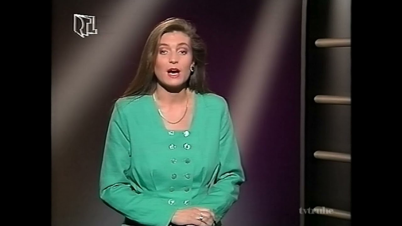 RTL Ansage Renate Stehli Do. 1.3.1990