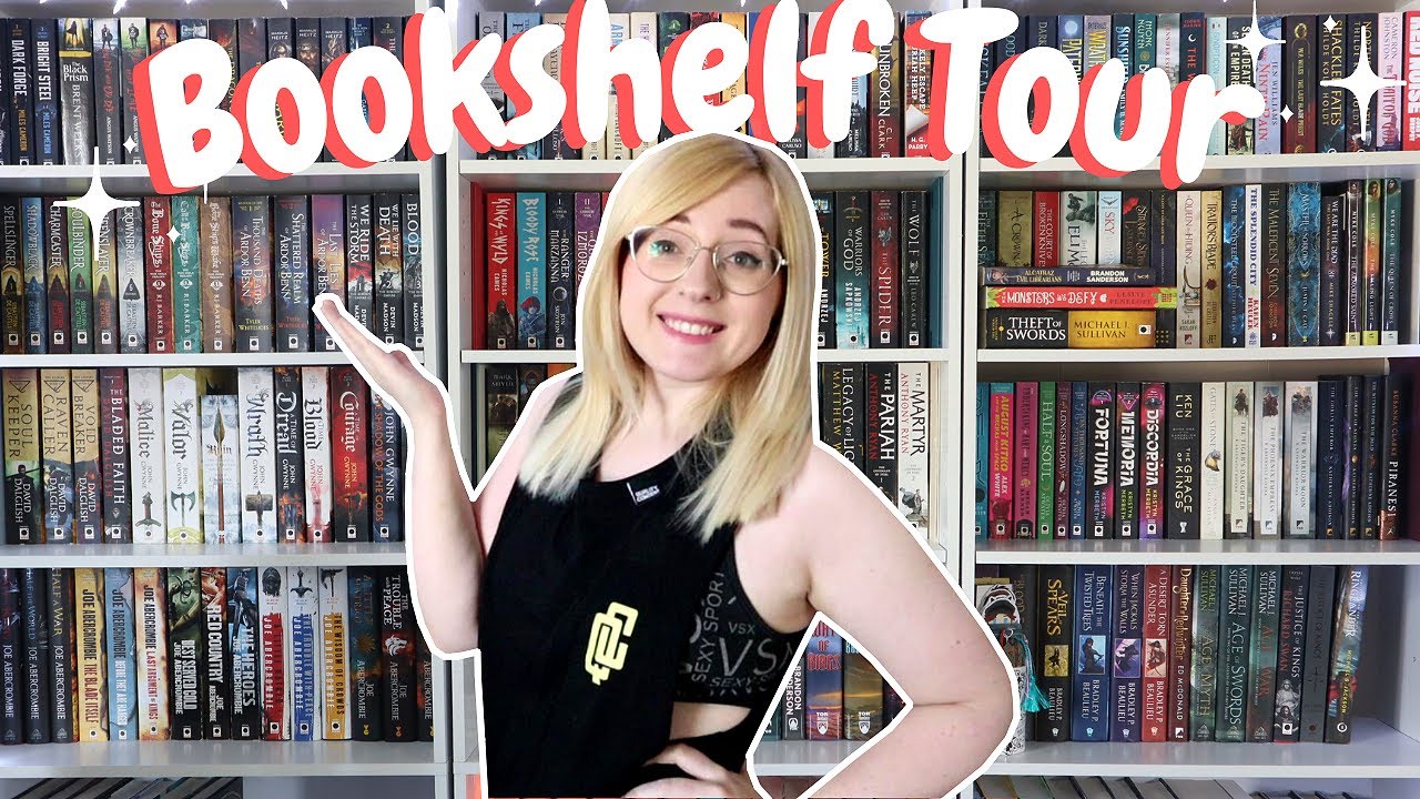 Fantasy Bookshelf Tour | 2022