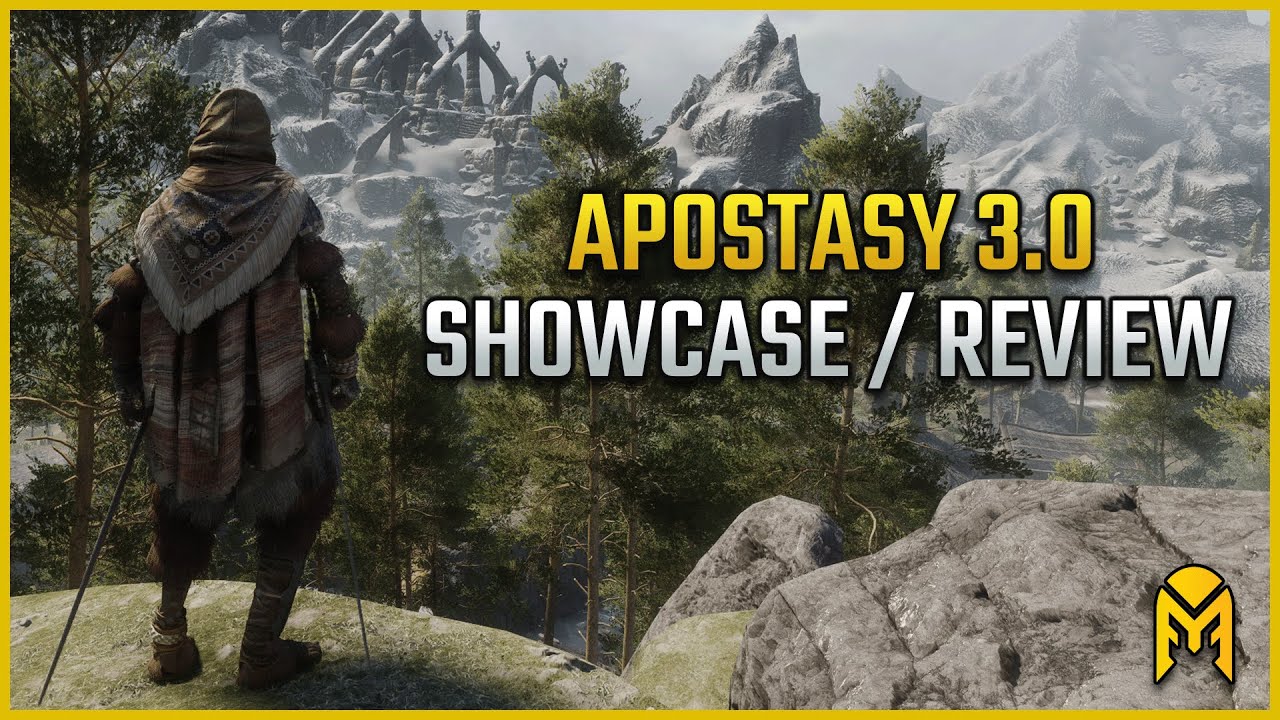 BEAUTIFUL GRAPHICS AND A VANILLA+ FEEL | Apostasy 3.0 | Honest Showcase and Review | Skyrim Modlist