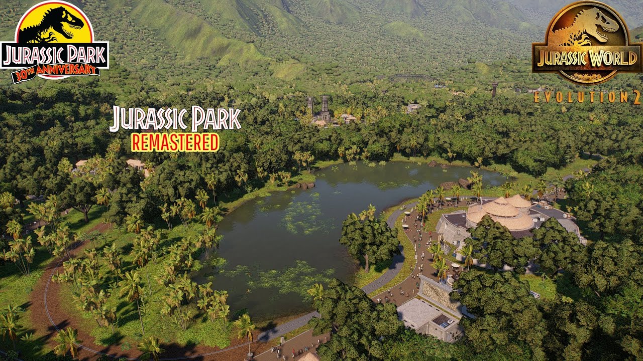Jurassic park Remastered tour Jurassic world evolution 2