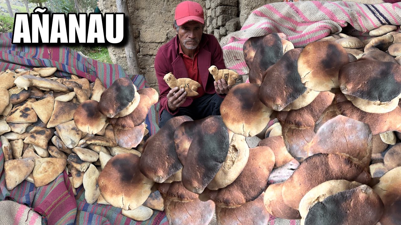Así hace PAN ARTESANAL está  familia en el campo una forma diferente de hacer pan 🍞.