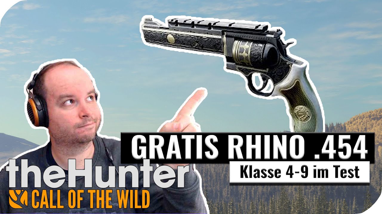 Gratis Rhino Sundberg .454! Test auf alle Klassen von 4-9! || theHunter Call of the Wild