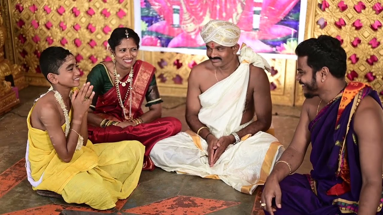 Thread Ceremony (Upanayana) Chi. Keerthan Acharya