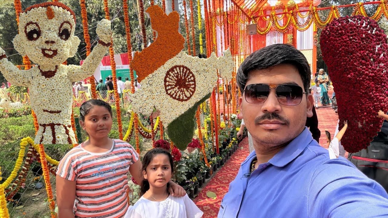 💐🌸🌹फूलों की दुनिया में एक दिन वाराणसी का सबसे बड़ा पुष्प प्रदर्शनी👍