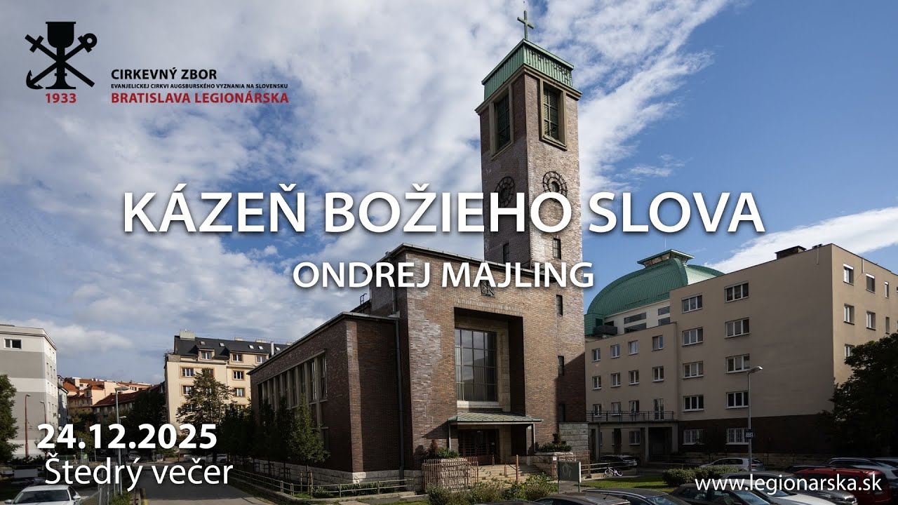 Kázeň - Ondrej Majling - 24.12.2025 - Štedrý večer