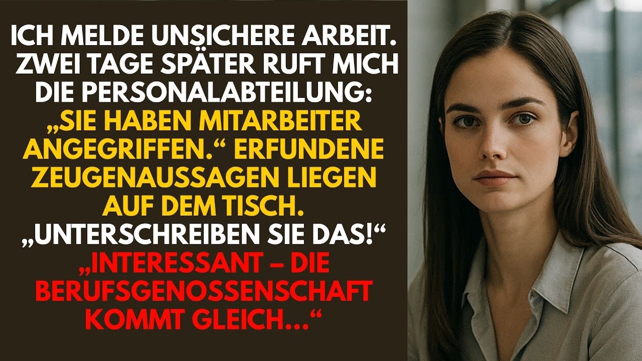 SIE GABEN MEINE POSITION DEM NEUEN – ALSO STARTETE ICH PLAN B
