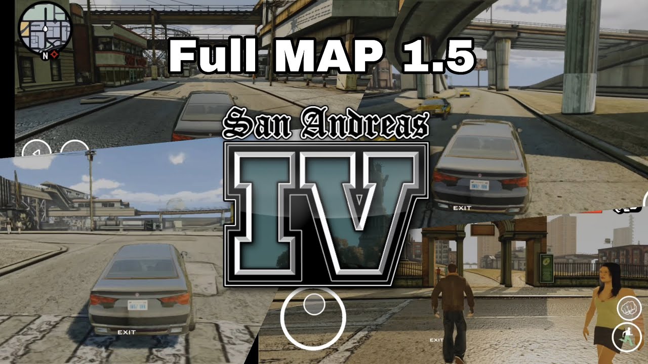 SAADOX x Gta IV Full Map 1.5 For Gta Sa AML Android 2025