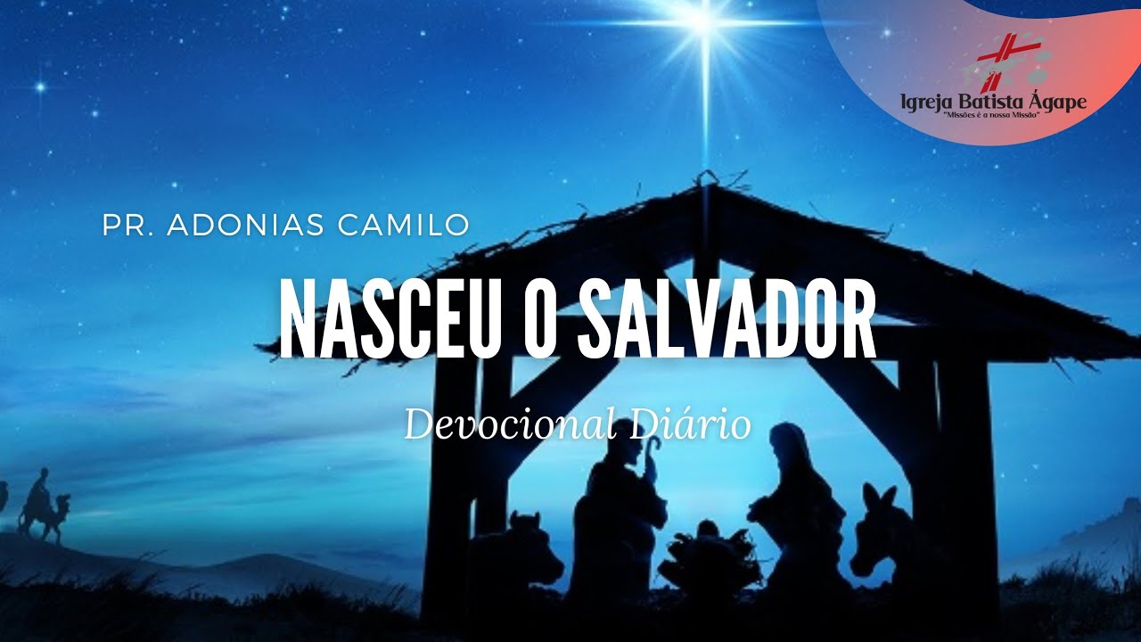 #devocional ● Nasceu o Salvador