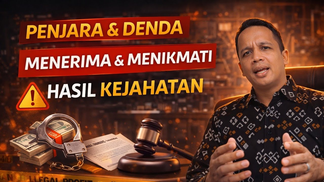 Hukum Pidana  Penjara  karena Menerima dan Menikmati Hasil Pidana Korupsi/Pencucian Uang
