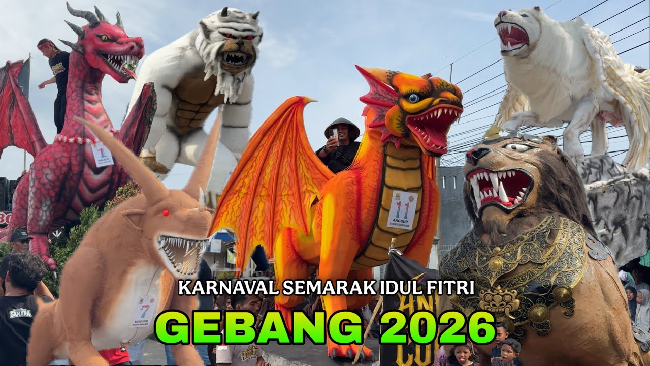 FULL Arak Arakan GEBANG 2026 Cirebon ❗️ Semarak Idul Fitri