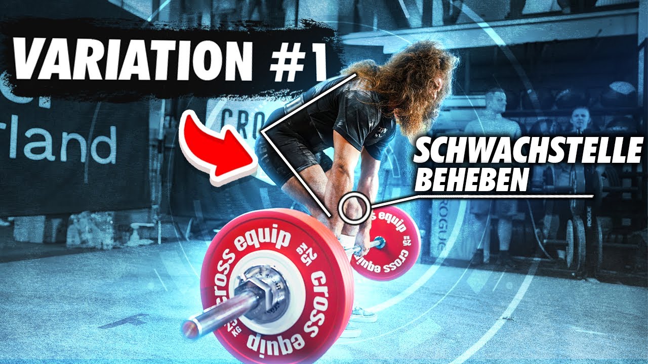 TOP 5 Deadlift Variationsübungen für Kraftdreikampf