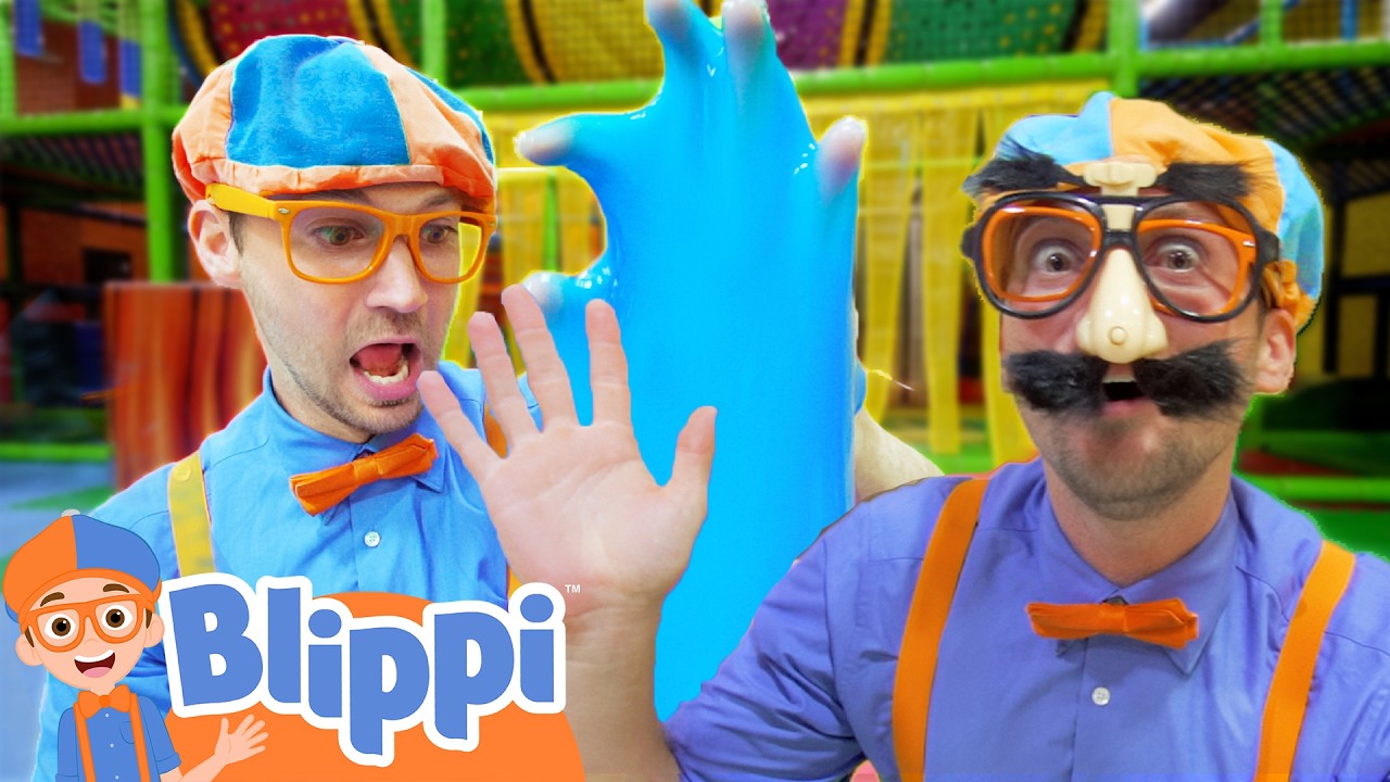 Blippi Learns the 5 Senses at an Indoor Playground! | BEST OF BLIPPI TOYS! | Educational Videos