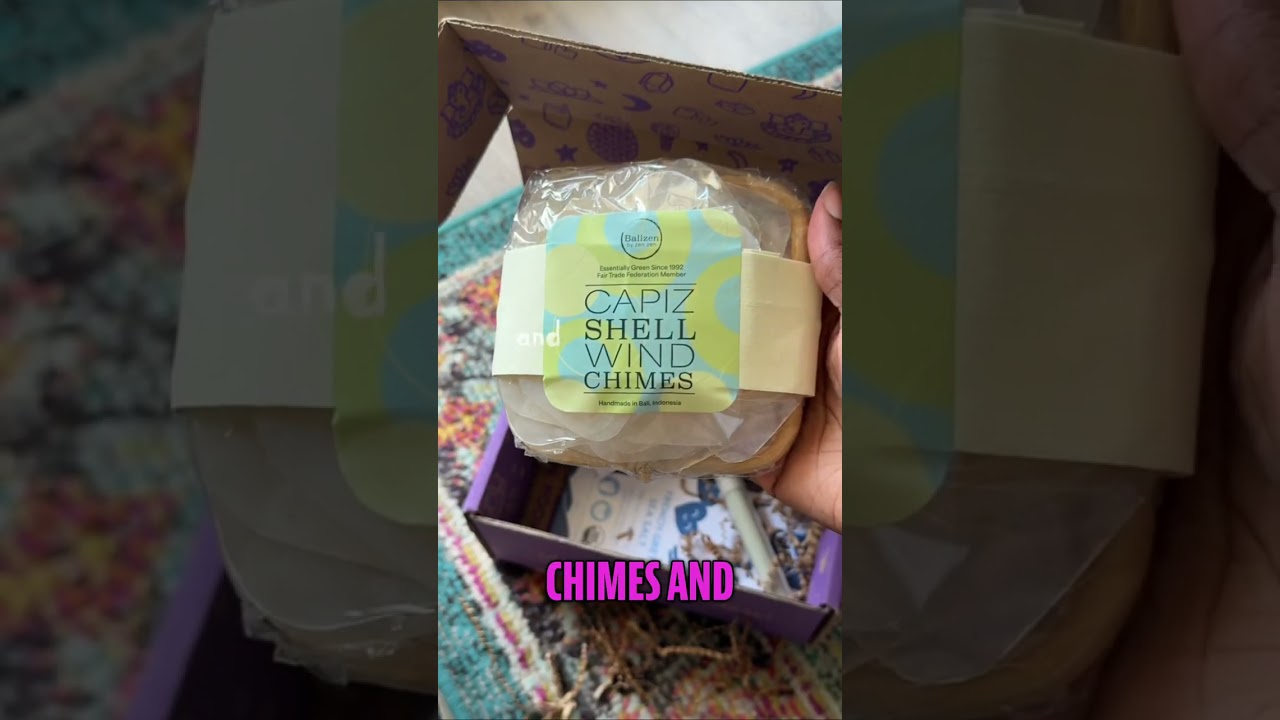 Benny Unboxes Goddess Provisions: Confetti & Crystals!