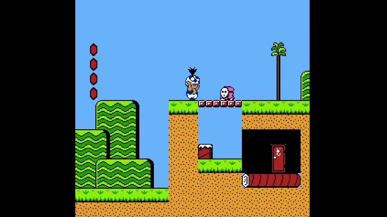 Super Mario Bros 2 – Level 1-1 Custom Stage | Full New Level (PY Savard)