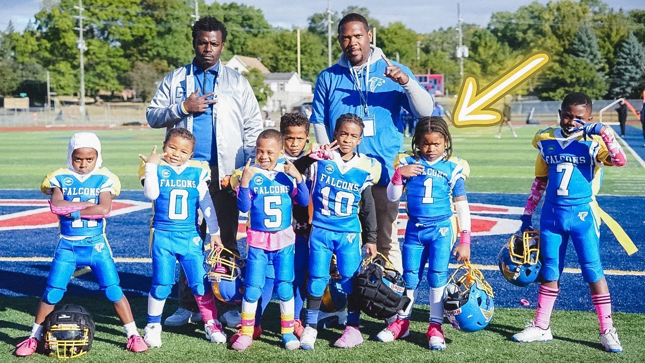 ЭТОТ МАЛЬЧИК БЫЛ ПО ВСЕМУ ПОЛЮ!! 6u Southfield Falcons против Eastside Raiders