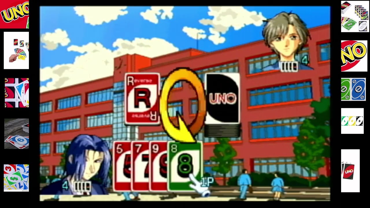 Uno DX 2 Player 1 Round Game