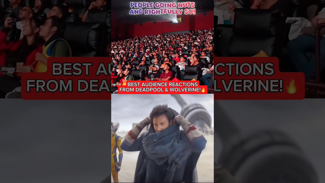 Best Audience Reactions to Deadpool & Wolverine Movie | People Going Crazy | Best Movie Clips #mcu