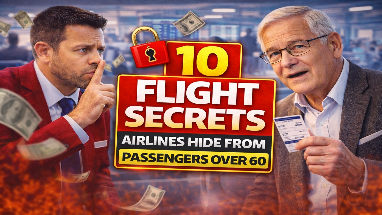 10 Flight Secrets Airlines Hide From Passengers Over 60