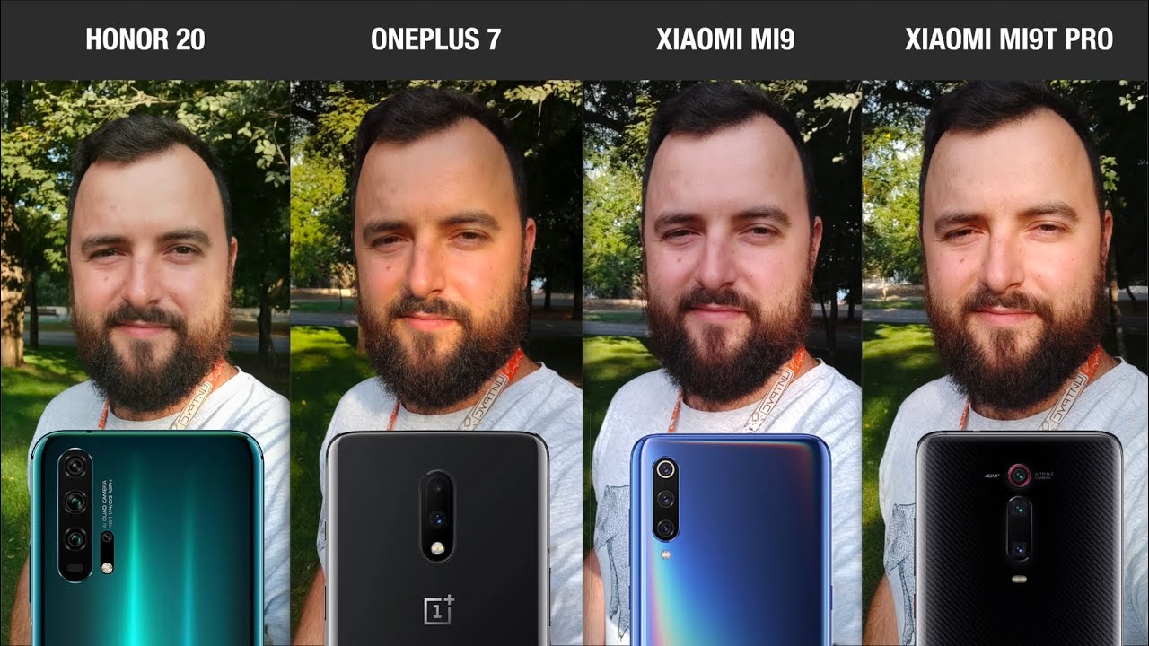 Сравнение Honor 20, OnePlus 7, Xiaomi Mi 9 и Xiaomi Mi 9T Pro