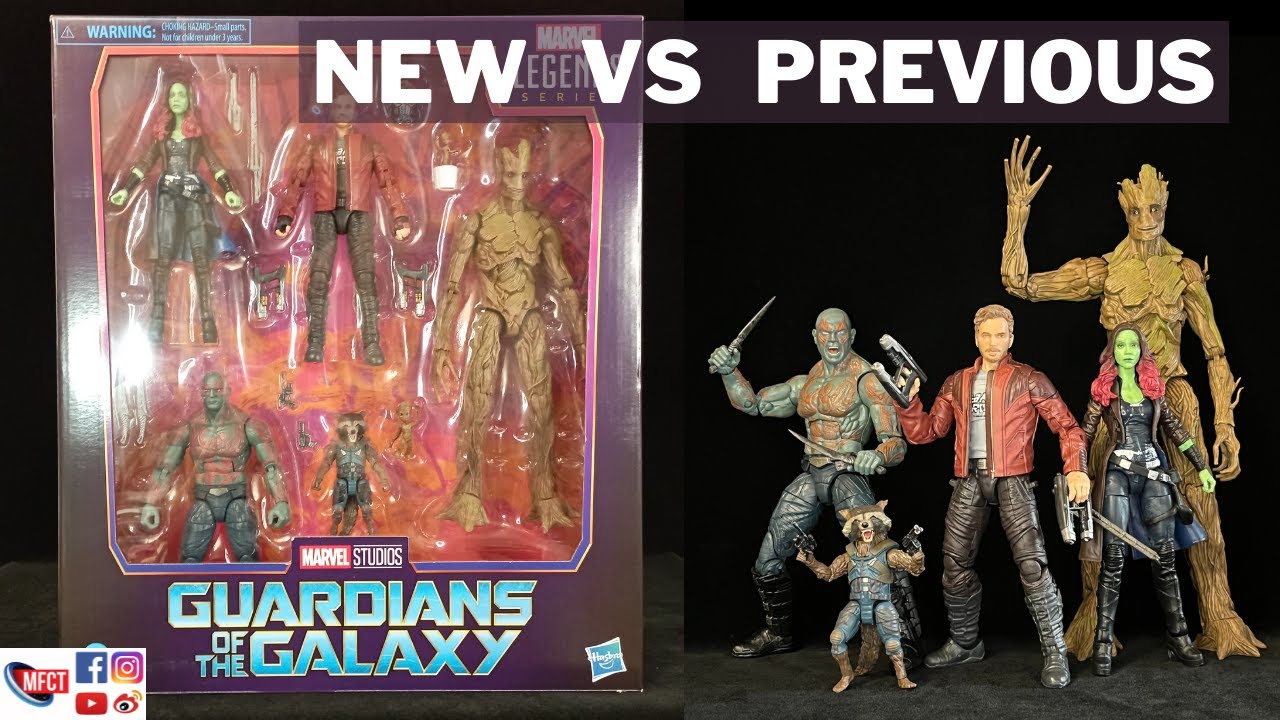 [Unboxing] Treasures of Xandar Guardians of the Galaxy 5 pack | Hasbro Marvel Legends action figure