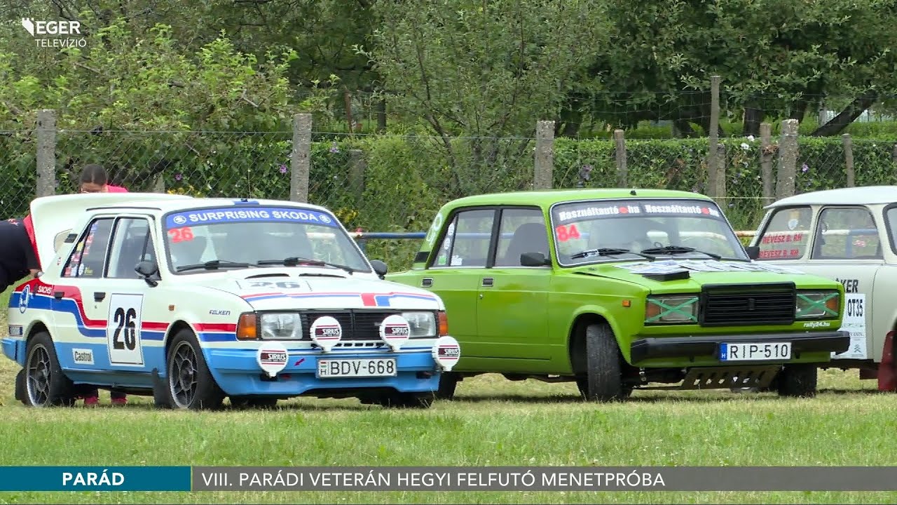 VIII. Parádi Veterán Hegyi Felfutó Menetpróba - 2023.07.31.