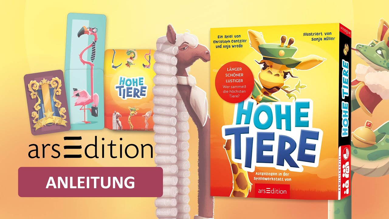 Spielanleitung: HOHE TIERE | arsEdition