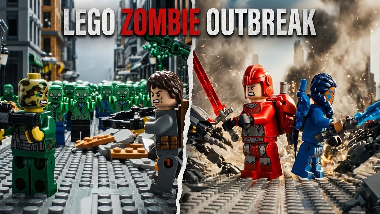 Zombie Outbreak: The Last Stand (Episode 2) | LEGO Zombie Animation | Full Episode