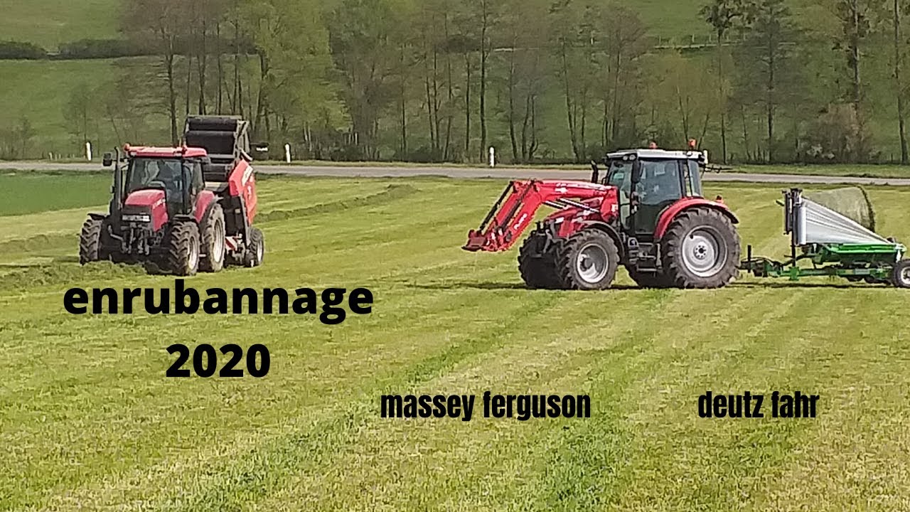 ENRUBANNAGE 2020/MF 5712 S/DEUTZ FAHR