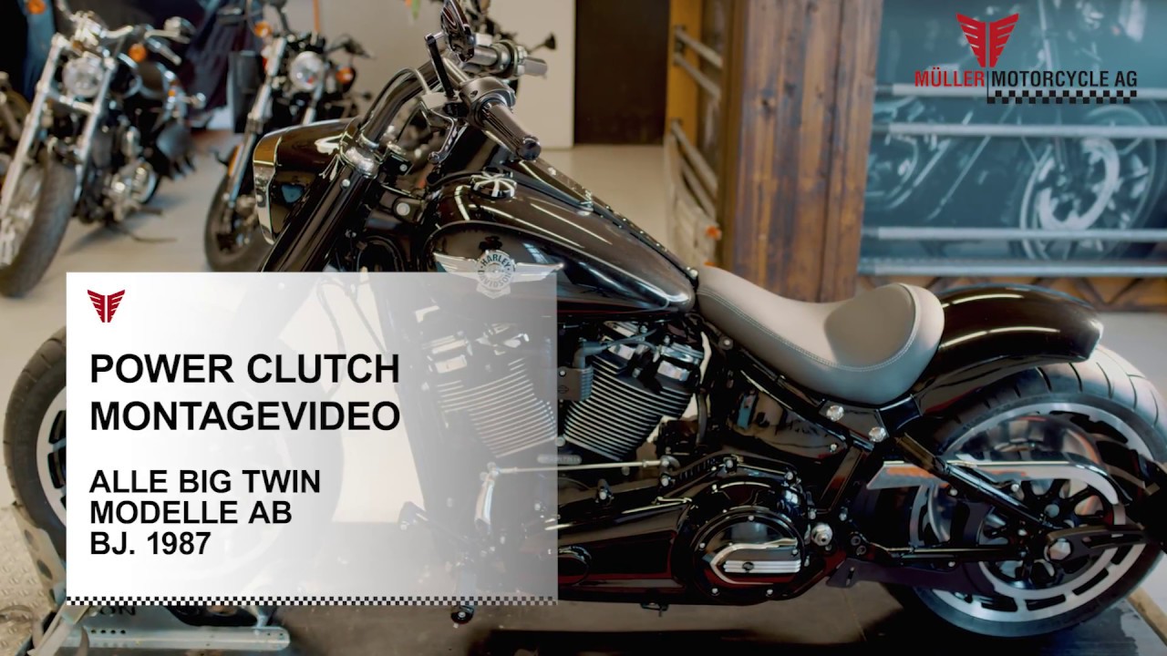 Power Clutch Montage bei H-D Big Twin Modellen ab Bj.87