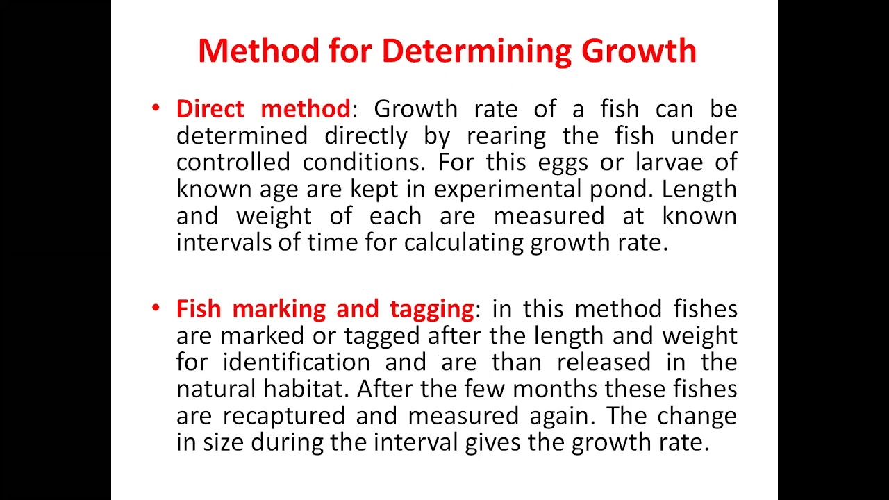 Age & Growth Determination in Fishes by Dr. Mamta Singh, CoF, Kishanganj