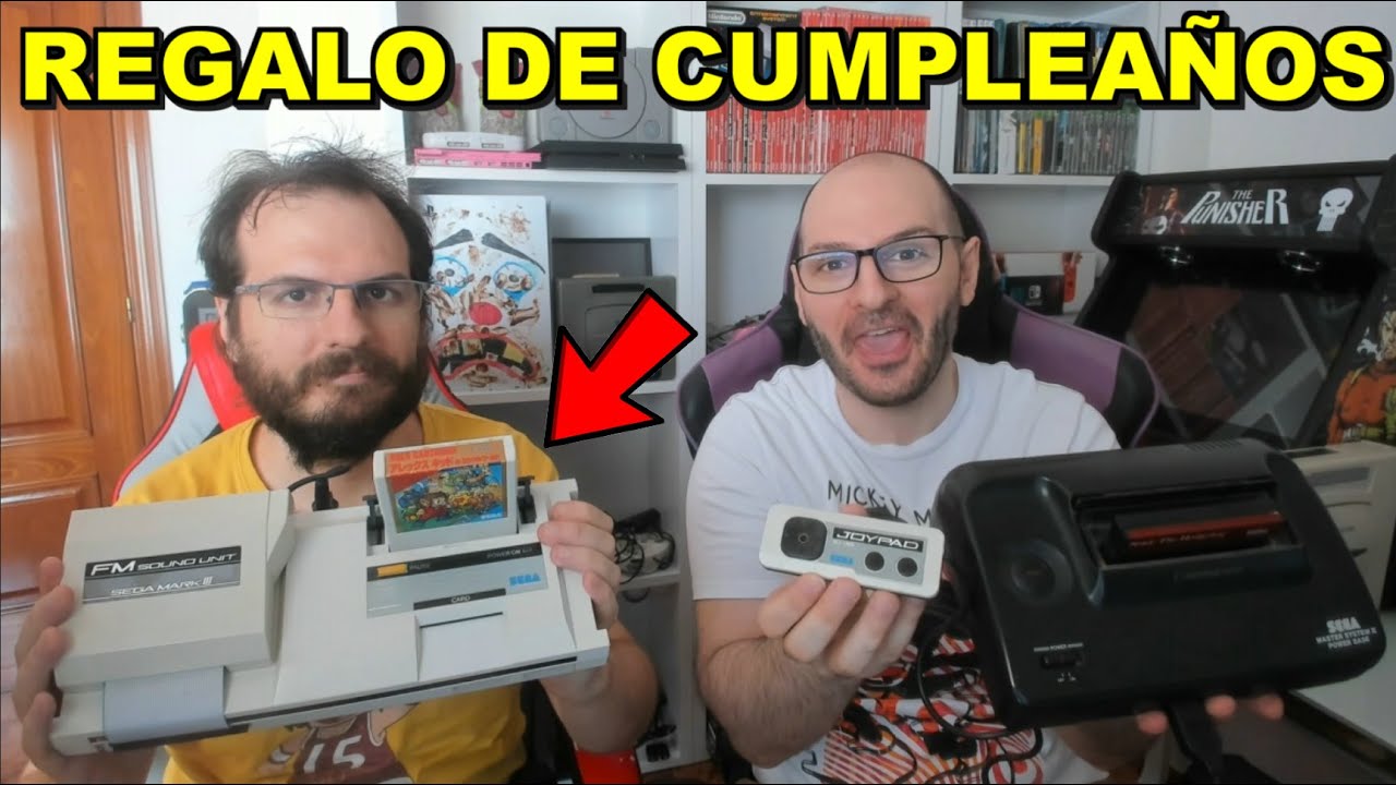 REGALO DE CUMPLEAÑOS A MI HERMANO JACHI SEGA MARK III | Master System  Sasel Retro