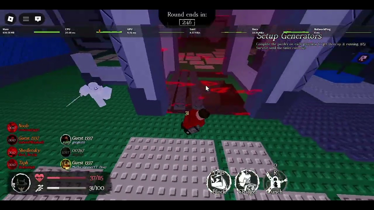 jogando com guest pq... pq n né :p
