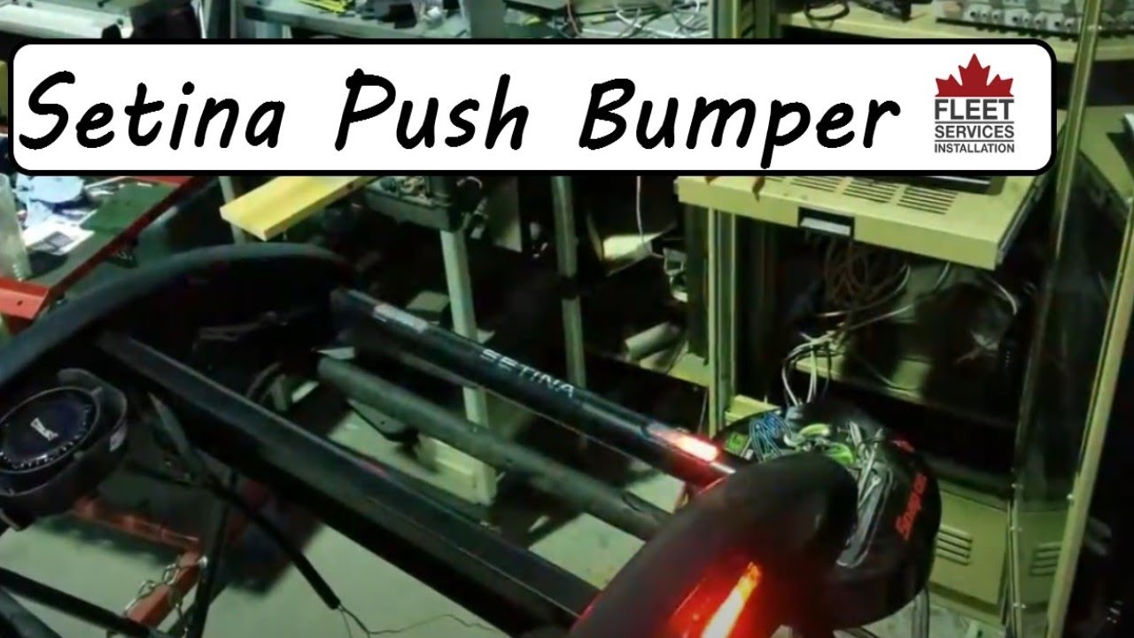 Setina Push Bumper  | Fleet Services Installation