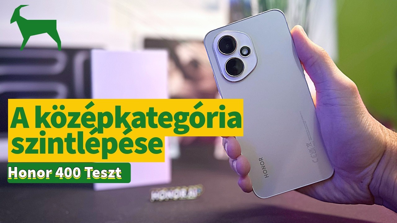 A középkategória új szintre emelése! Honor 400 